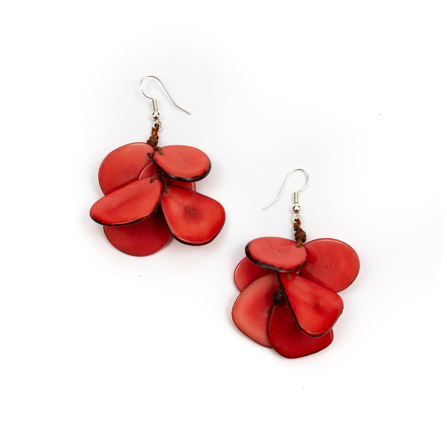 Organic Tagua Jewelry - Mariposa Earrings
