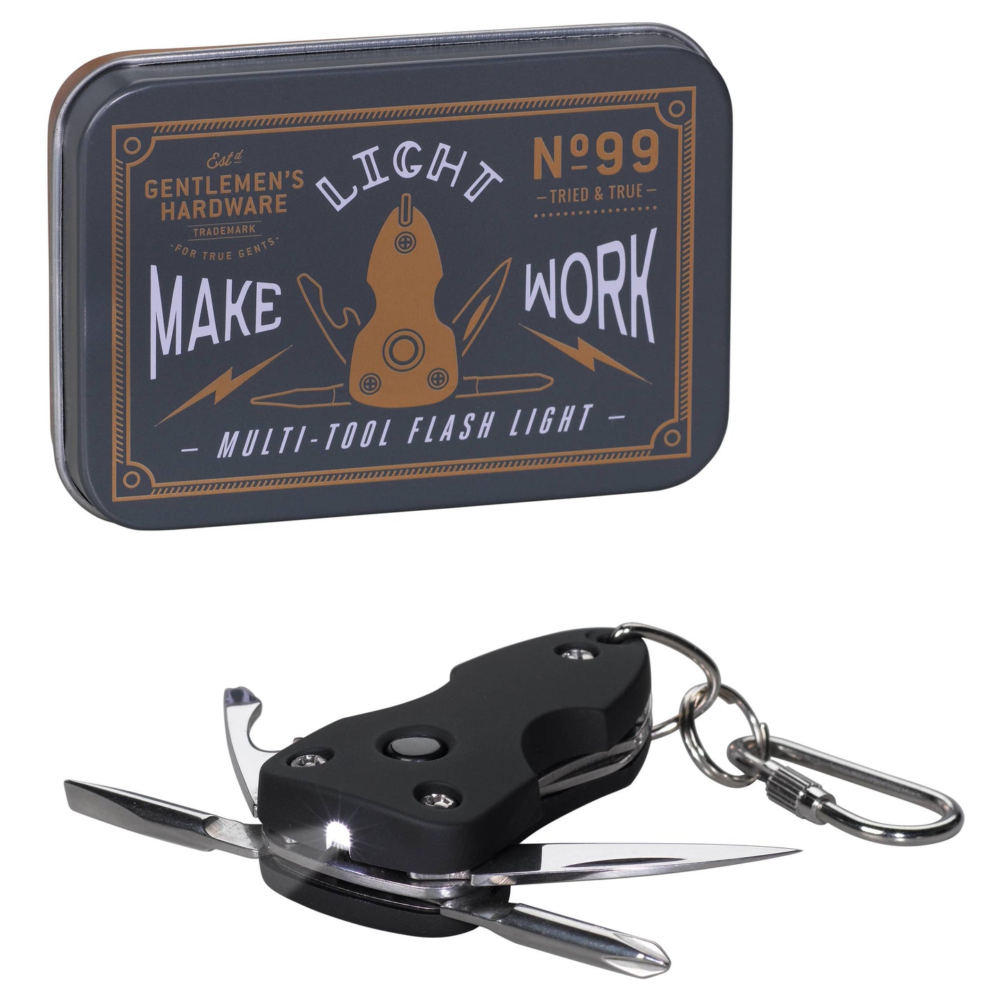 Gentlemen's Hardware - Pocket Multi-Tool with Flashlight