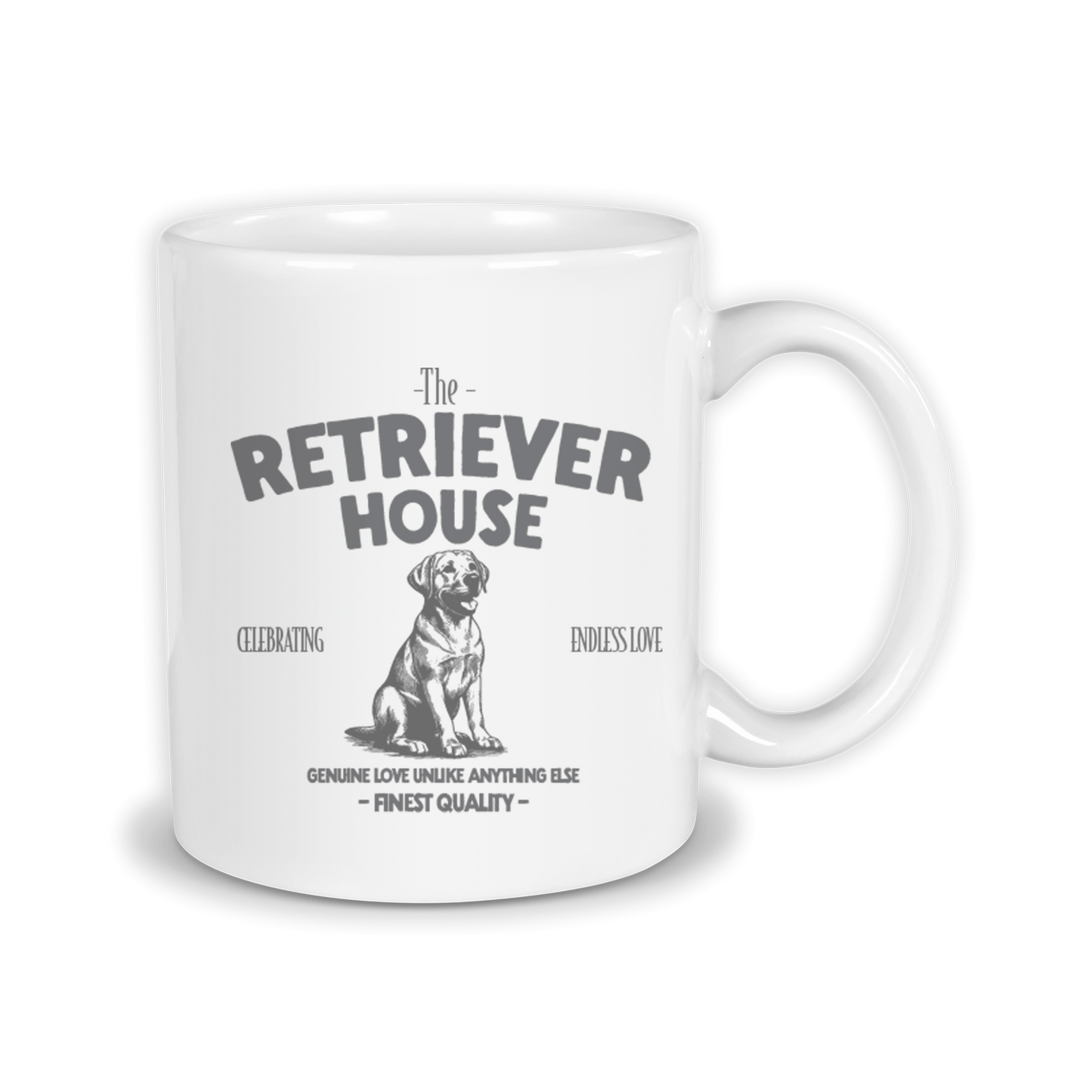 Perkie Prints - Dog Breed House Mug - Retriever