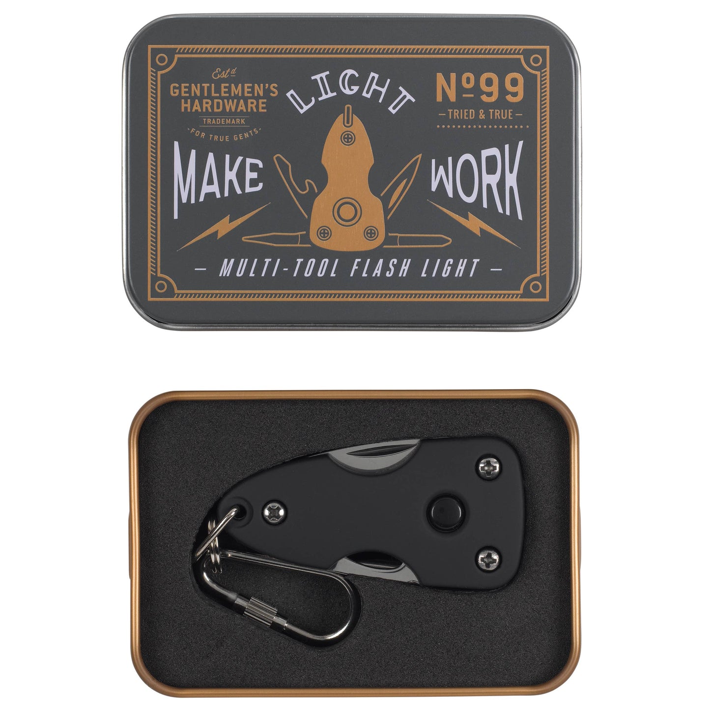 Gentlemen's Hardware - Pocket Multi-Tool with Flashlight