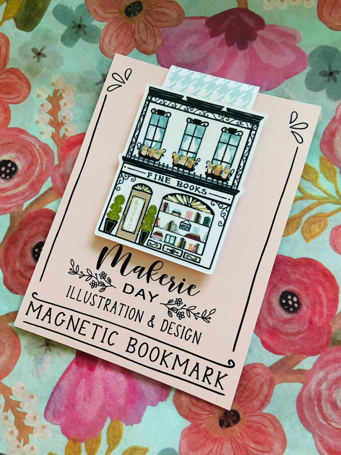 Makerie Day - Book Shop Magnetic Bookmark