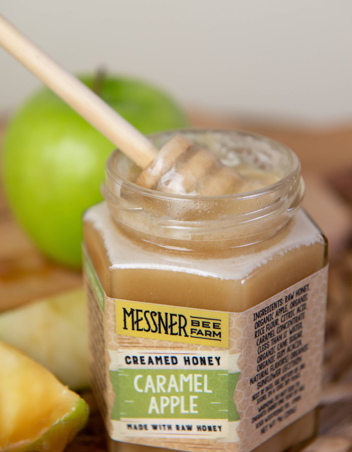 Messner Bee Farm - Caramel Apple Creamed Honey / 9oz. / Kansas City