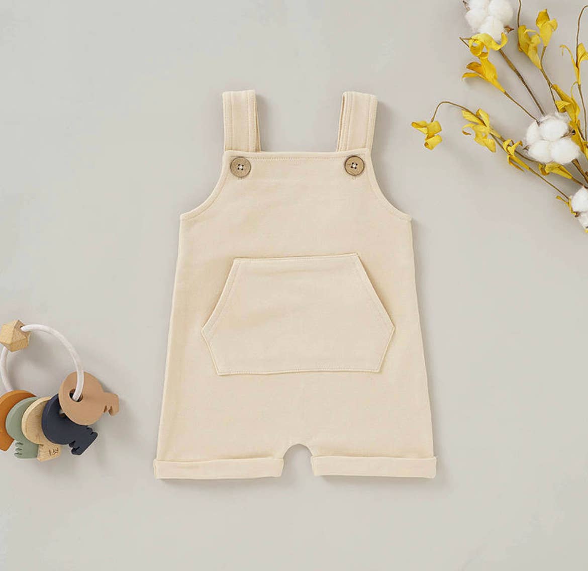 Boho + Babe - French Terry Overalls - Baby and Toddler