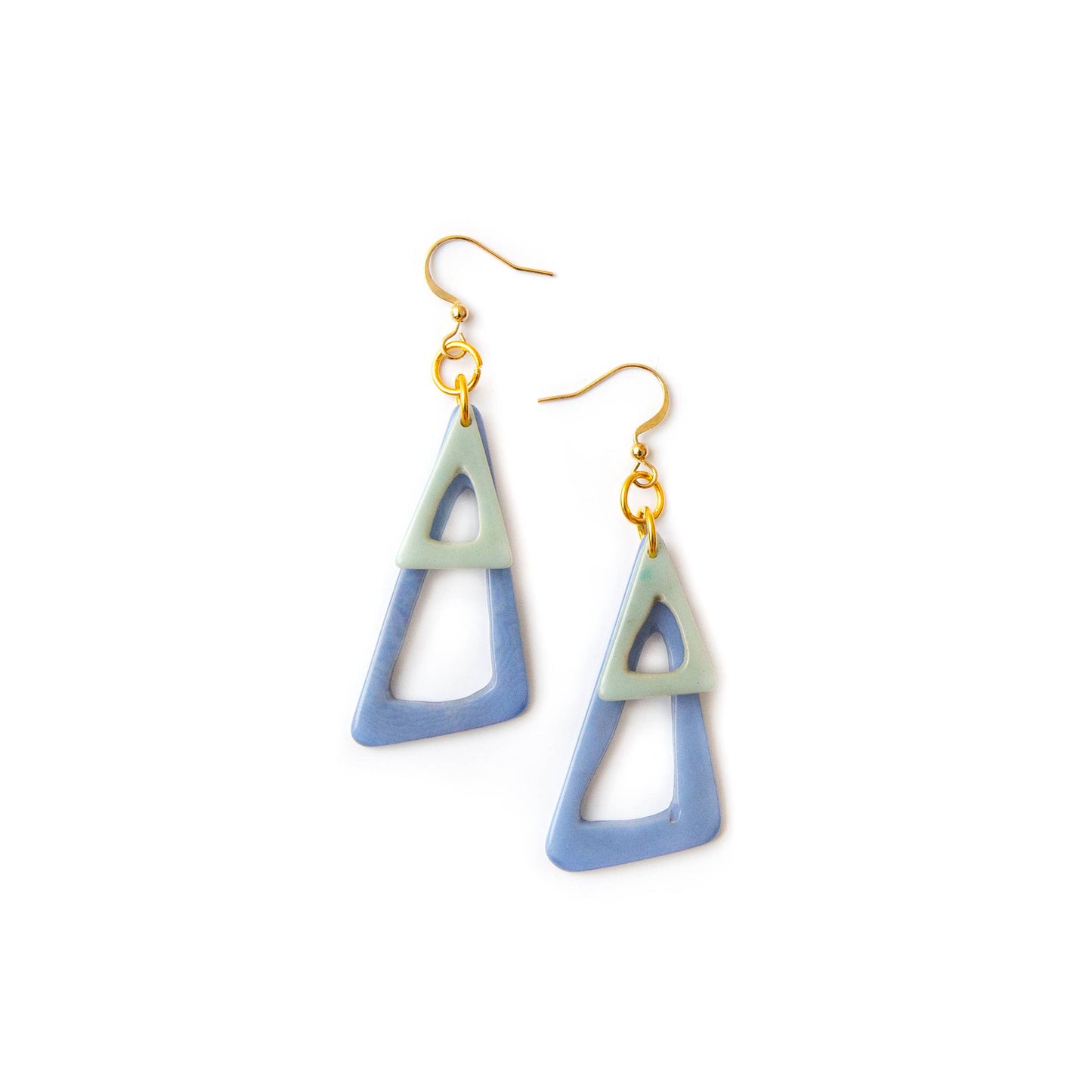 Organic Tagua Jewelry - Malia Earrings