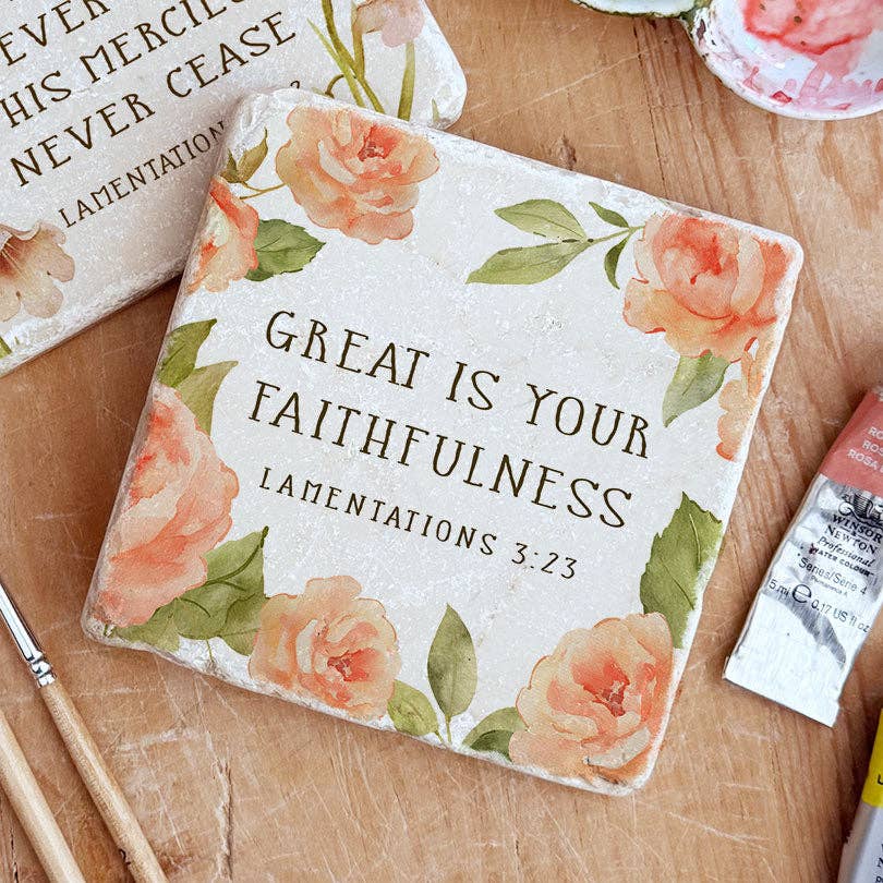 Twelve Stone Art - 683 | Lamentations 3:23