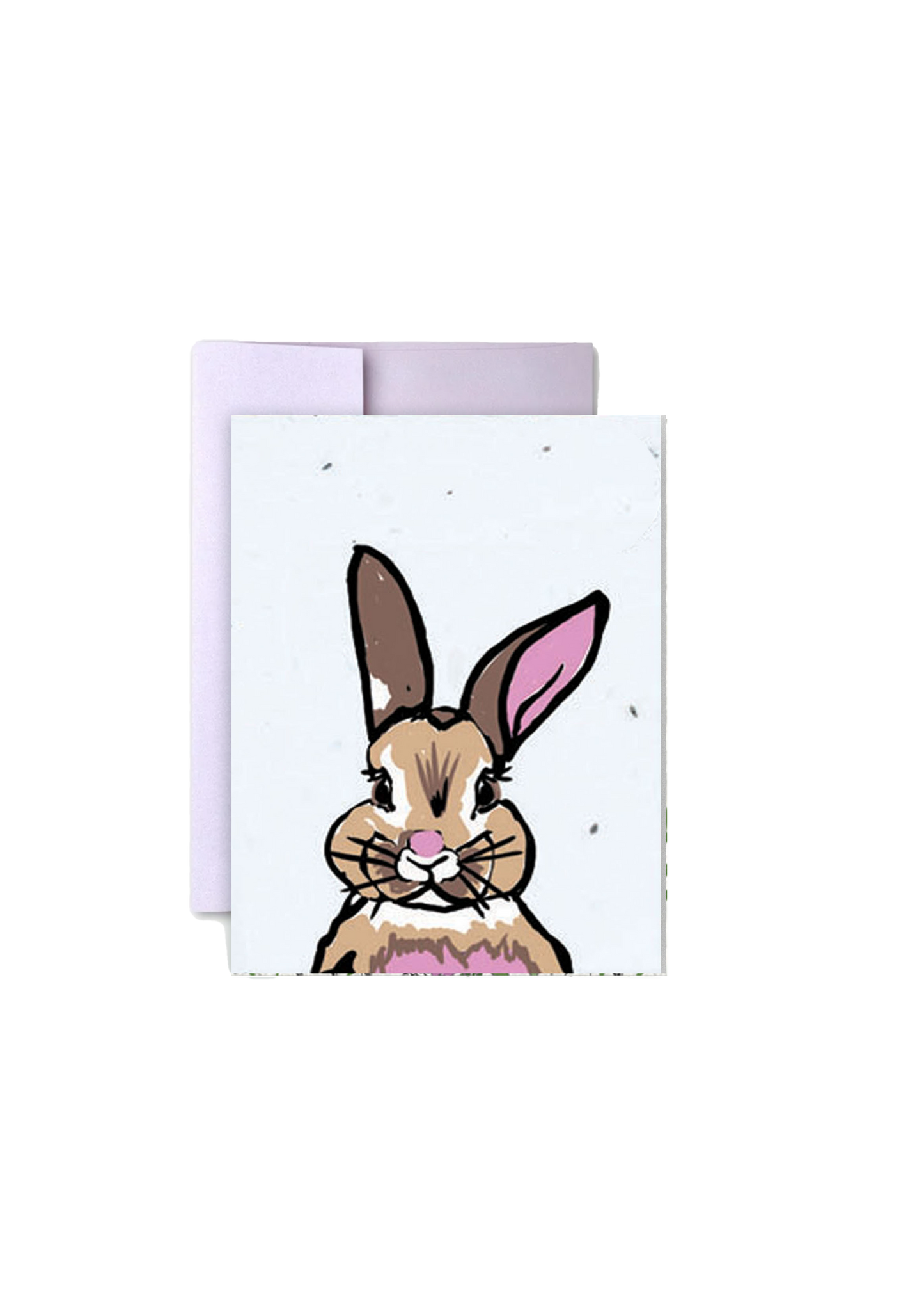 Artsy Em - Easter Bunny Wildflower Seed Paper Card