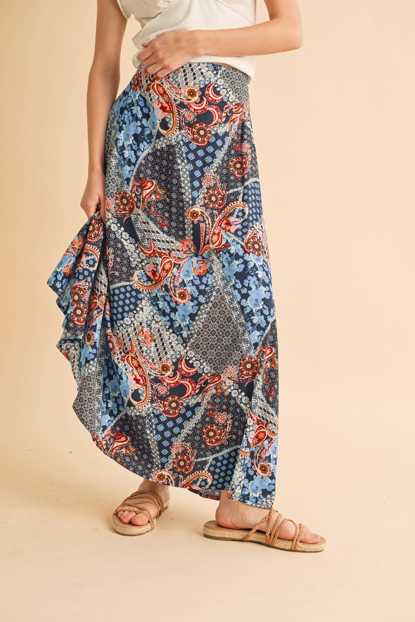 AEMI + CO - 773DN Bradyn Print Skirt 6