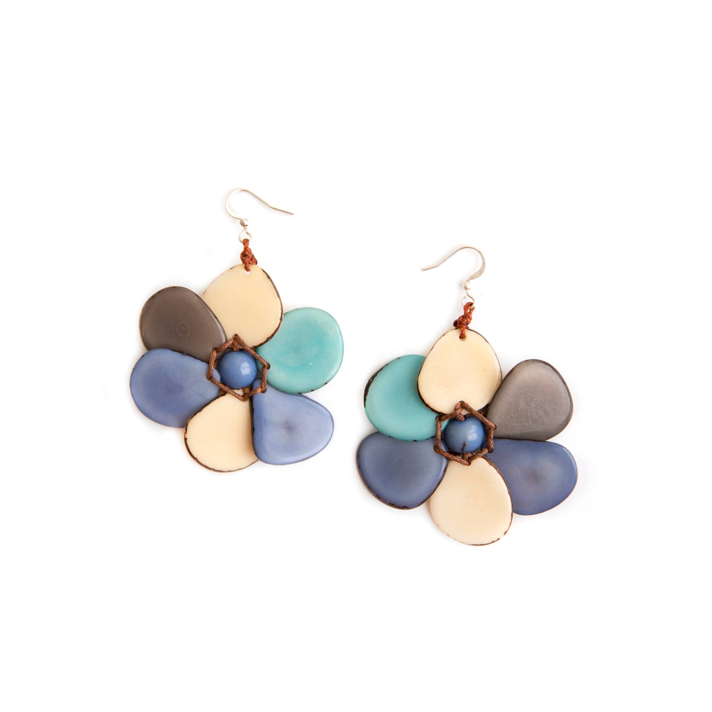 Organic Tagua Jewelry - Rosalia Earrings