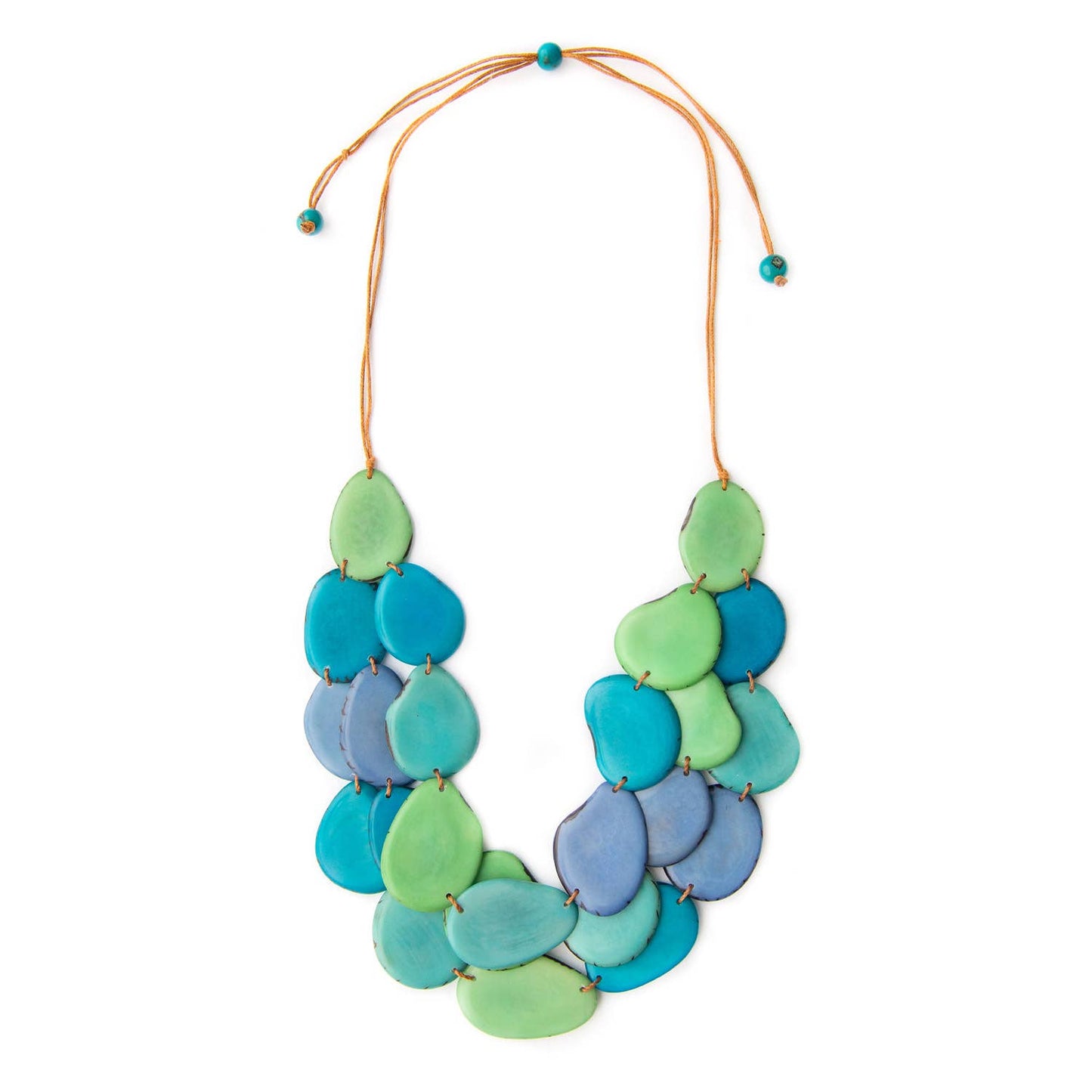 Organic Tagua Jewelry - Amigas Necklace