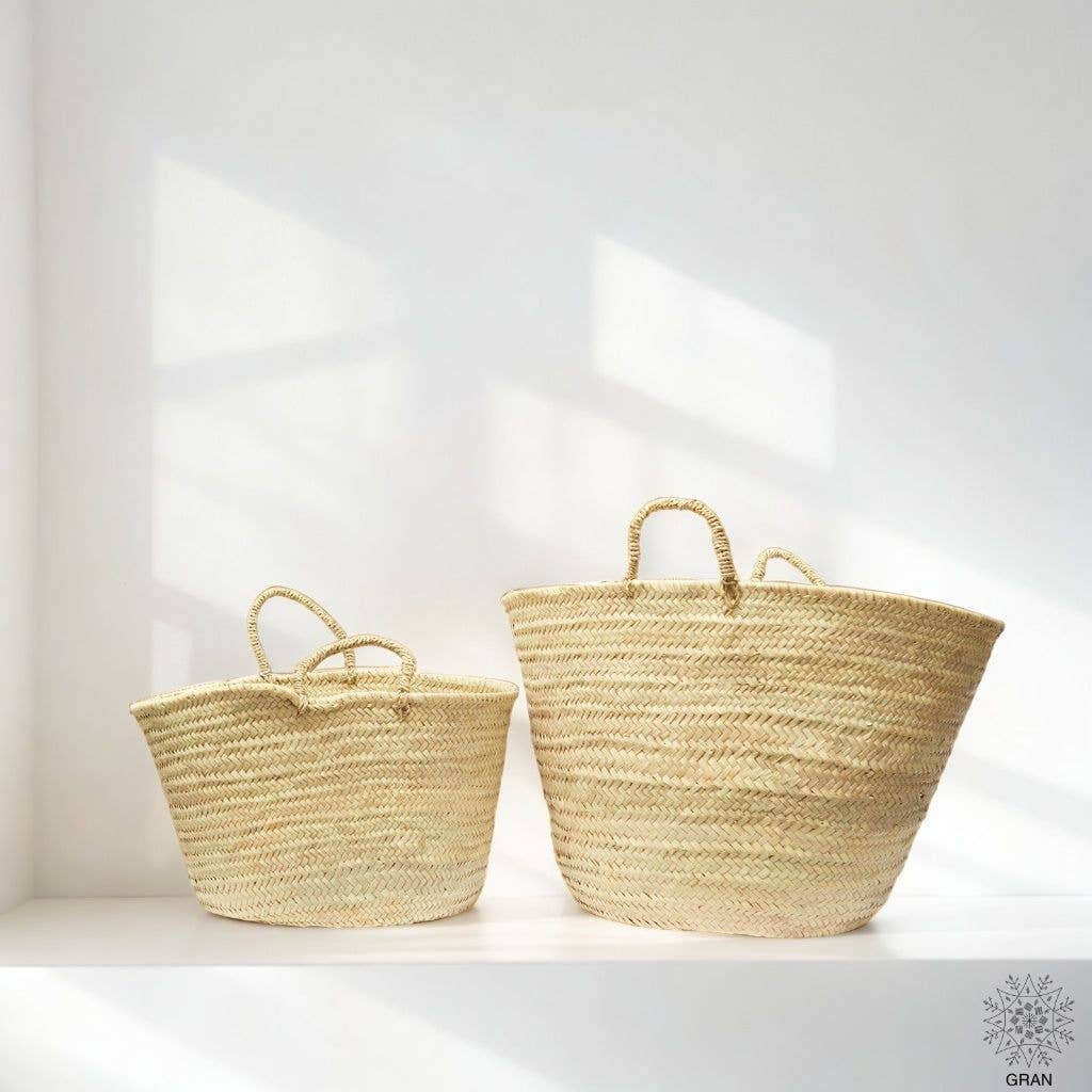 Gran Wholesale - Shopping Basket,French Market Basket, Straw tote Bag.