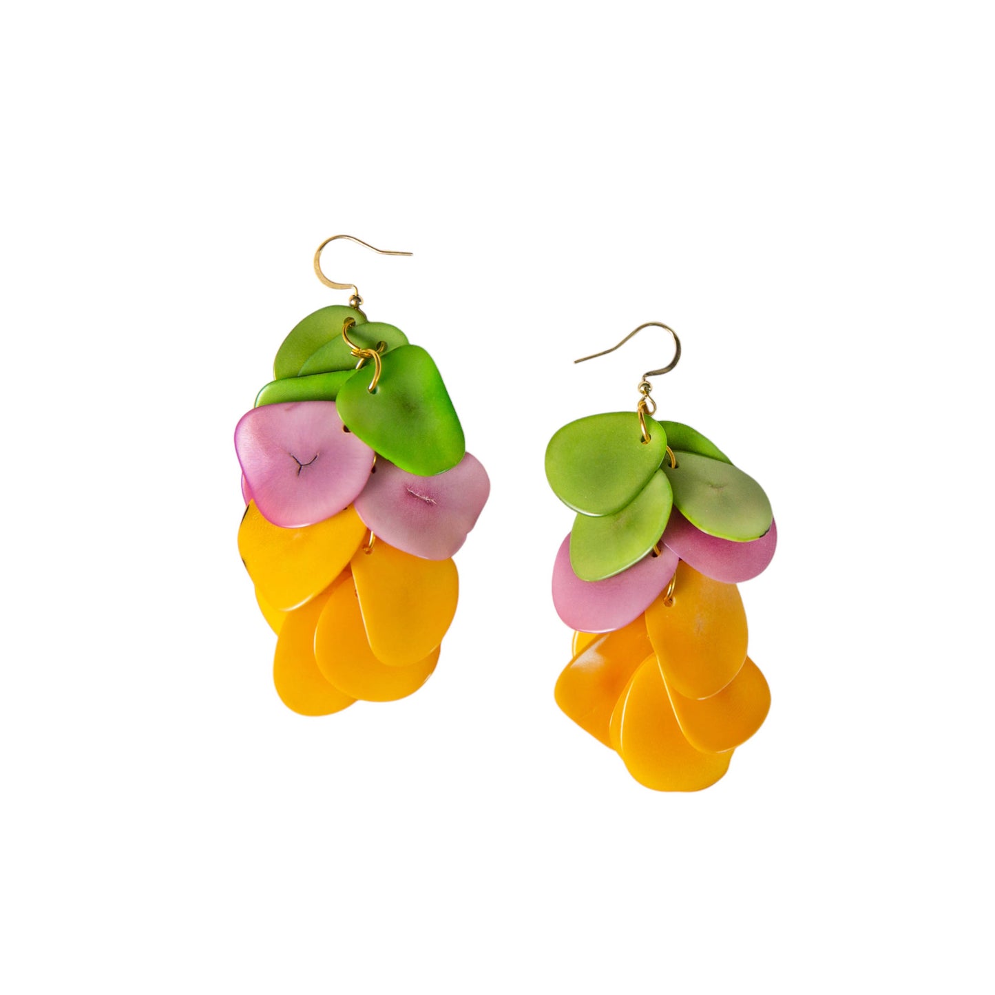 Organic Tagua Jewelry - Bailey Earrings
