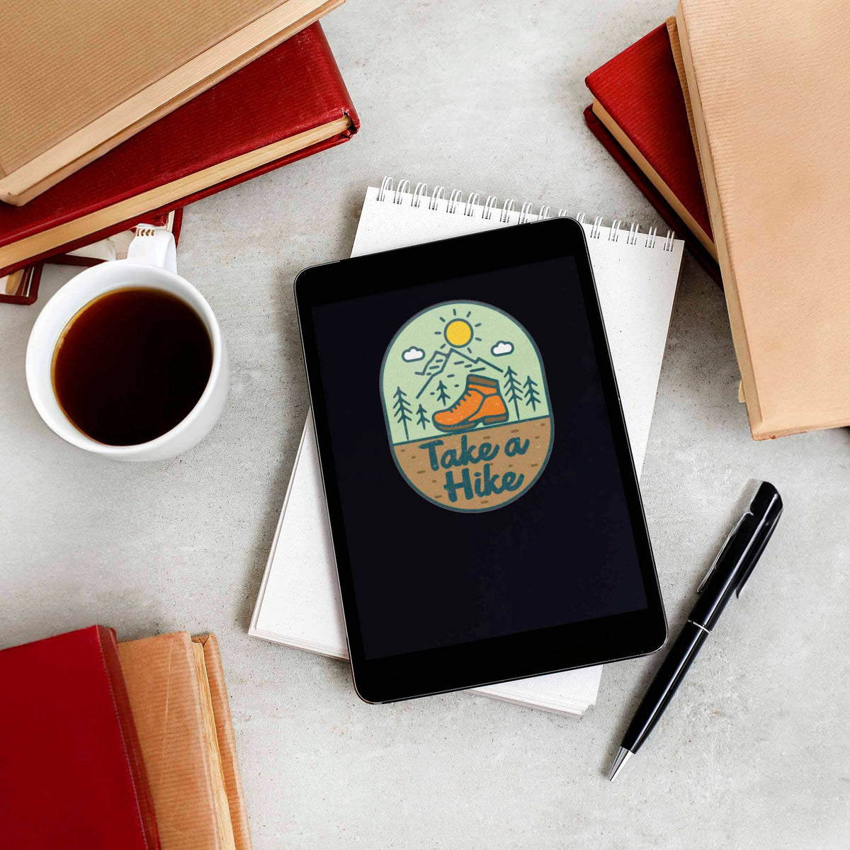 Sentinel Supply - Take a Hike Sticker - Cute Outdoors Decal