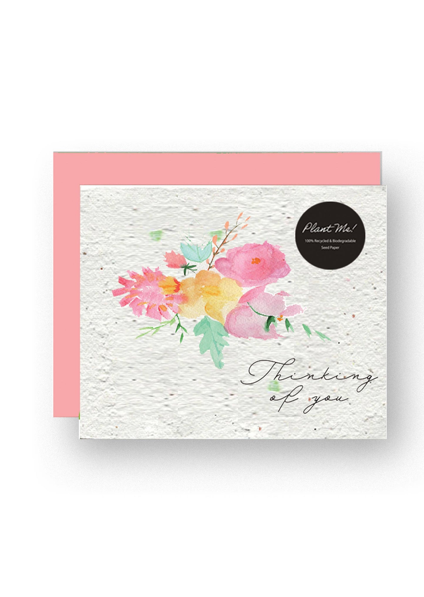 Artsy Em - Thoughtful Wildflower Seed Paper Greeting Card