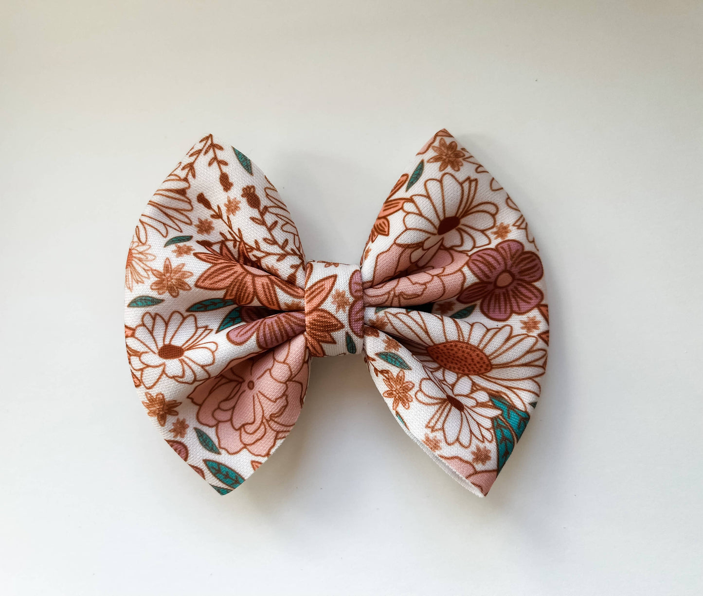 Boho + Babe - Baby Bow Headband - Muted Floral