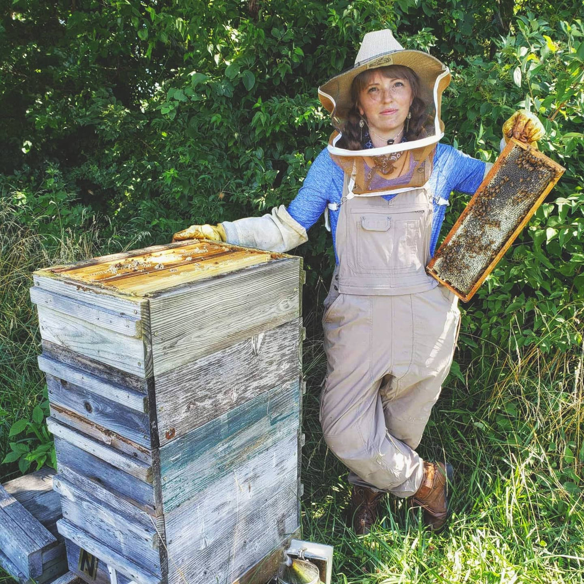 Messner Bee Farm - Caramel Apple Creamed Honey / 9oz. / Kansas City