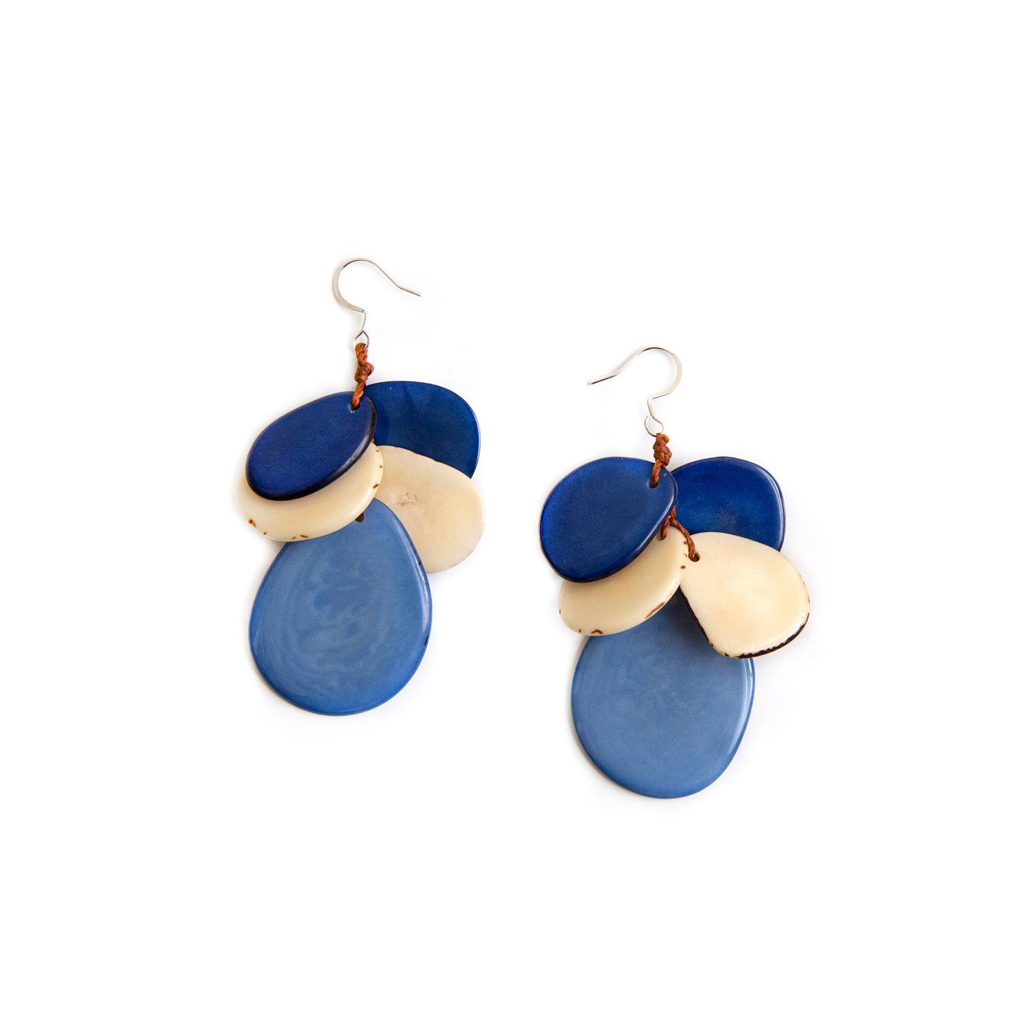 Organic Tagua Jewelry - Jordin Earrings