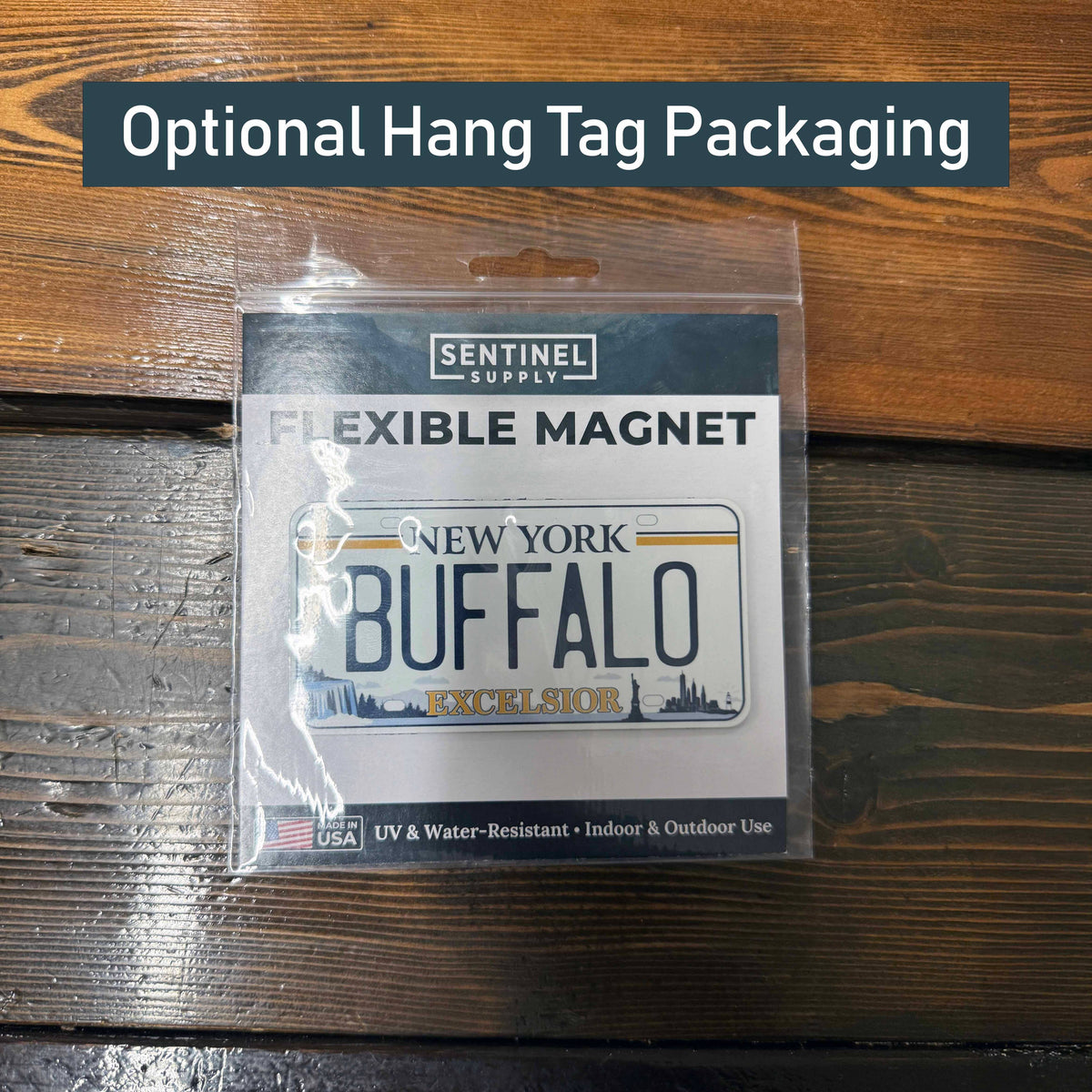 Sentinel Supply - Manhattan Kansas Car Magnet - Flexible KS Fridge Magnet