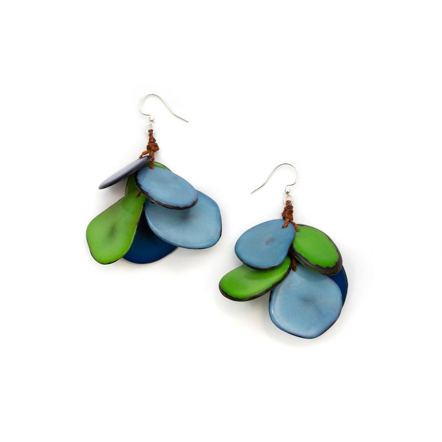 Organic Tagua Jewelry - Mariposa Earrings