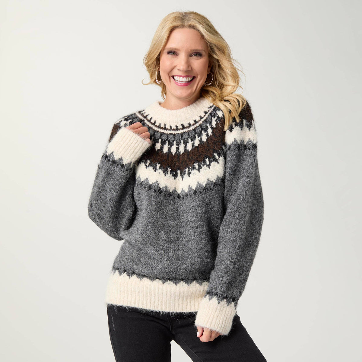 COCO + CARMEN - Perissa Heavy Mock Neck Sweater-Fall