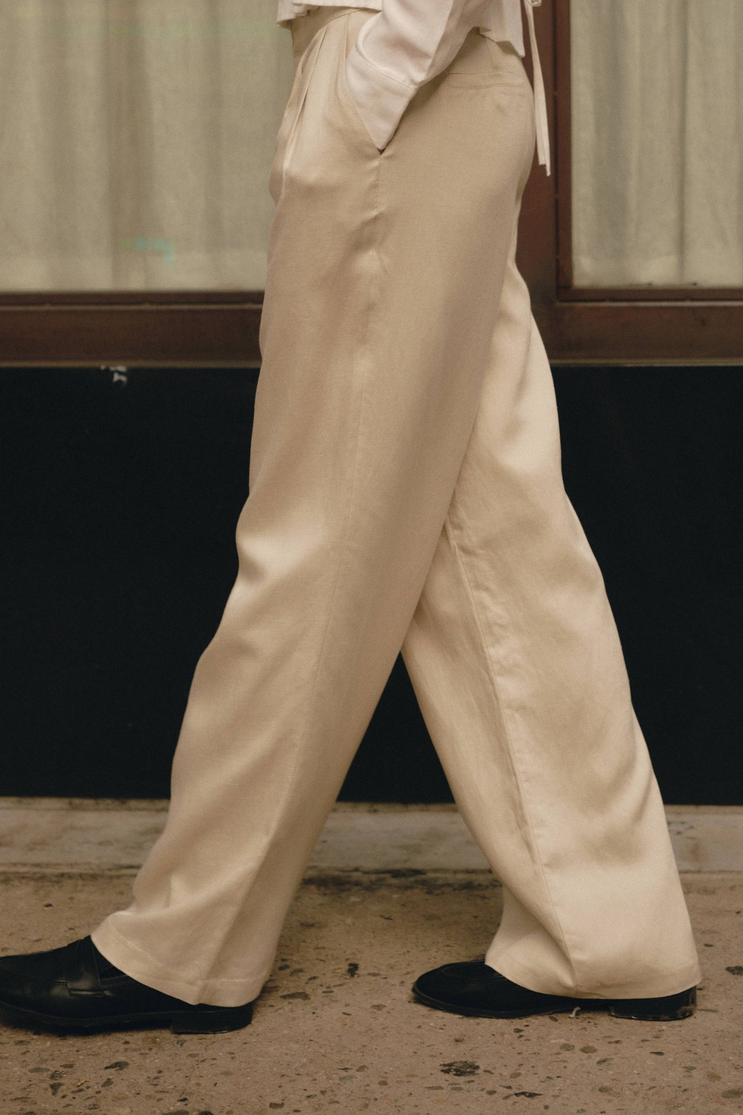 MOD REF - The Sylvia Pants | Linen Blend Trousers