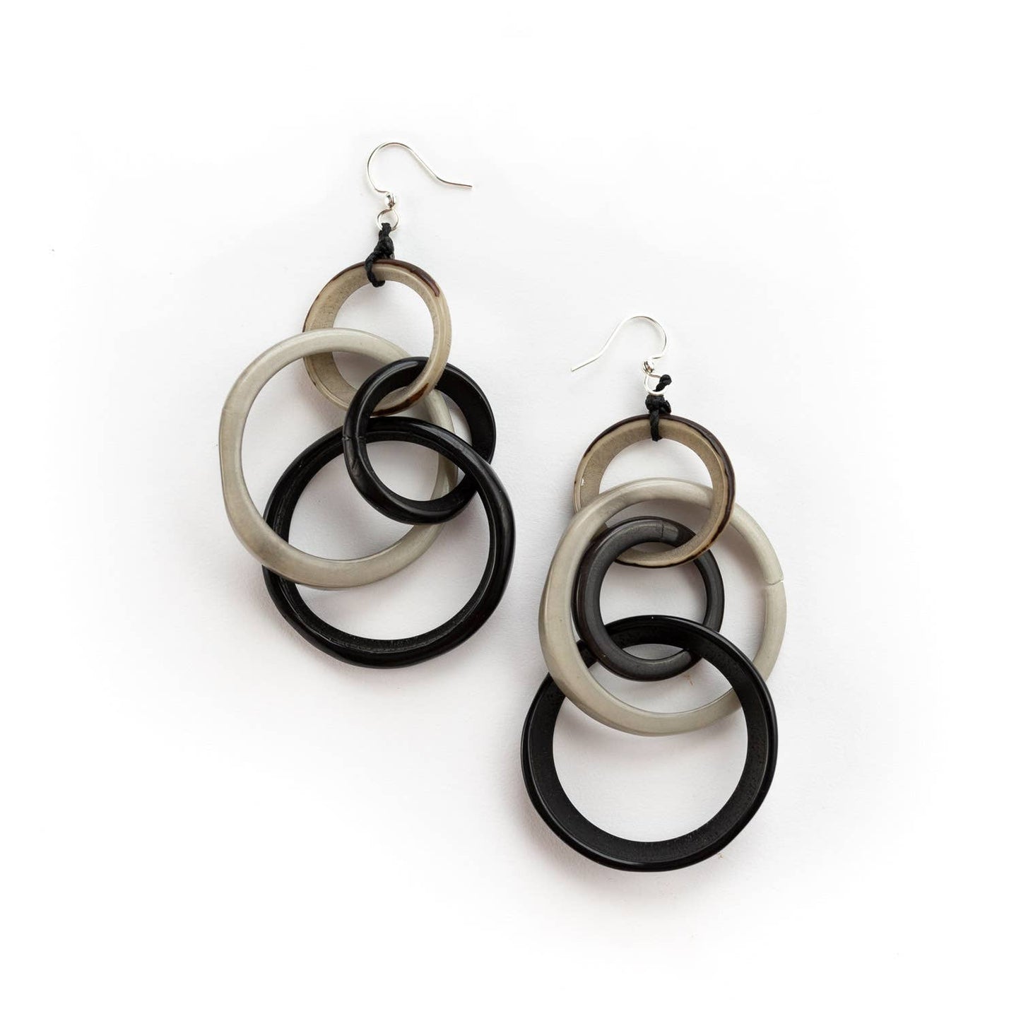 Organic Tagua Jewelry - Yazmine Earrings