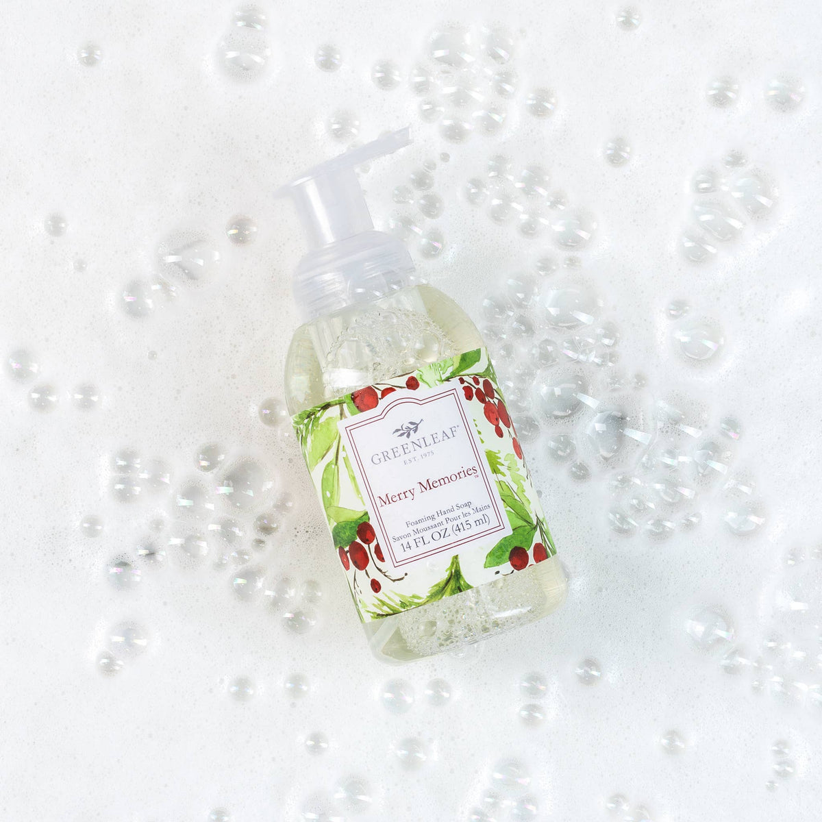 Greenleaf Gifts - Merry Memories Foaming Soap 4 Pack | Holiday