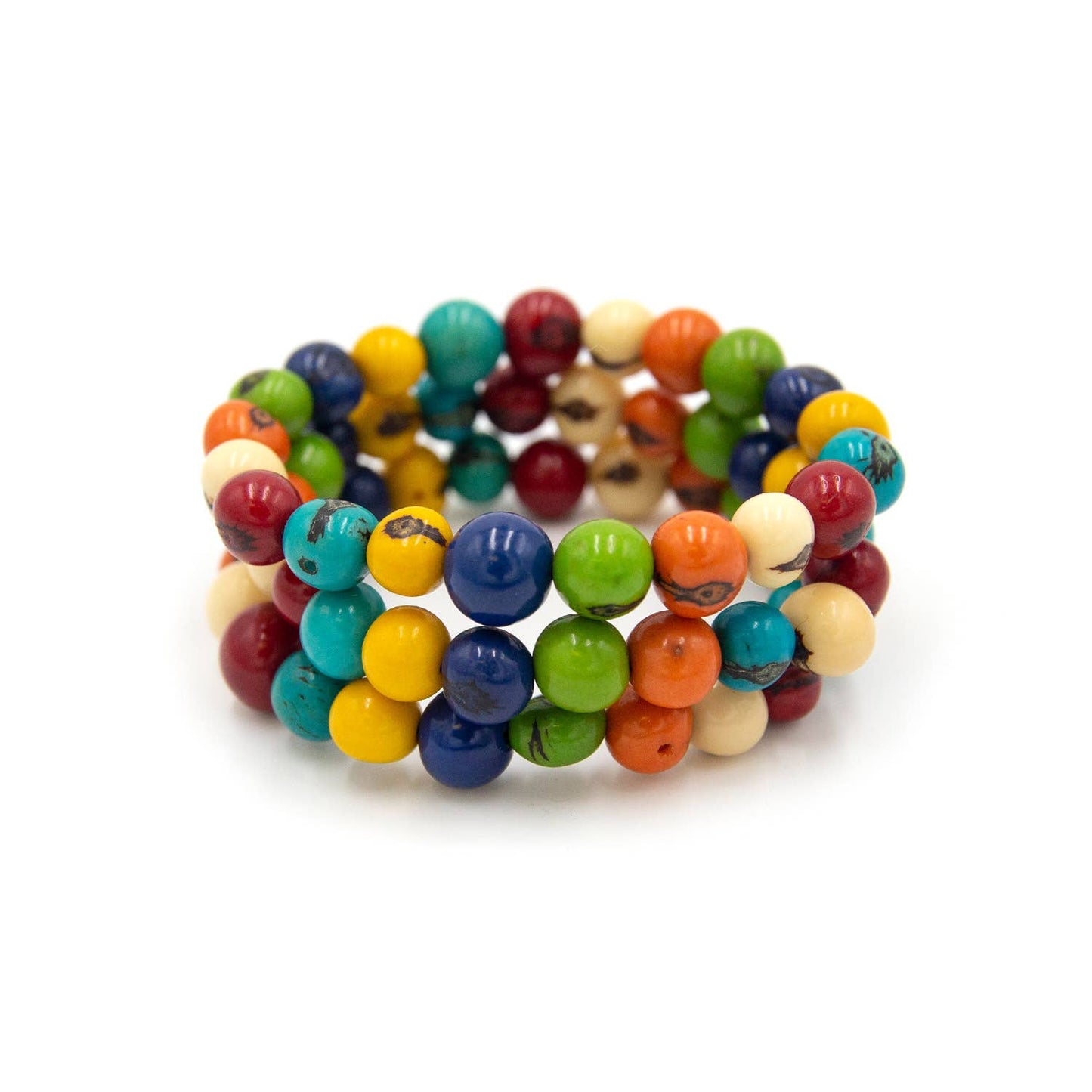 Organic Tagua Jewelry - Stackable Bracelet