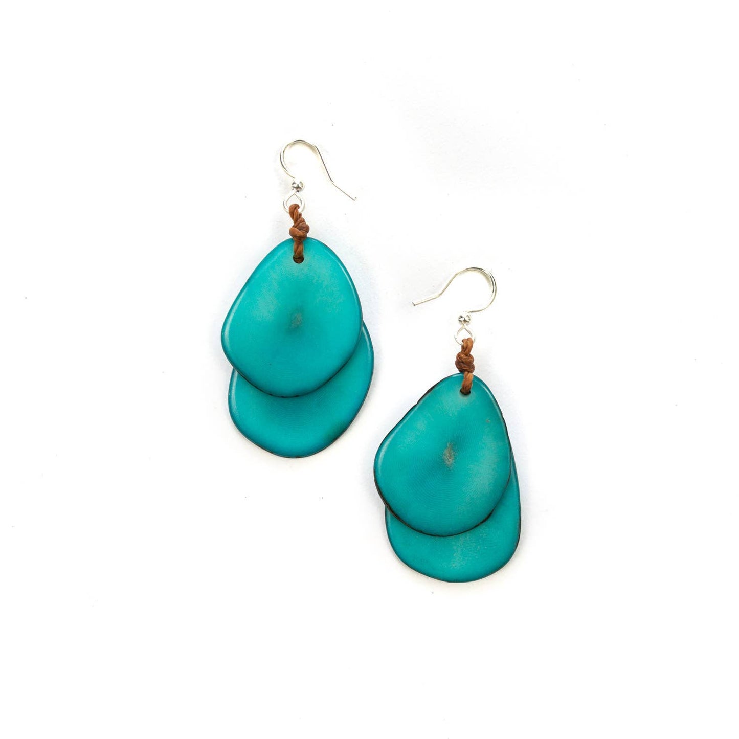 Organic Tagua Jewelry - Fiesta Earrings