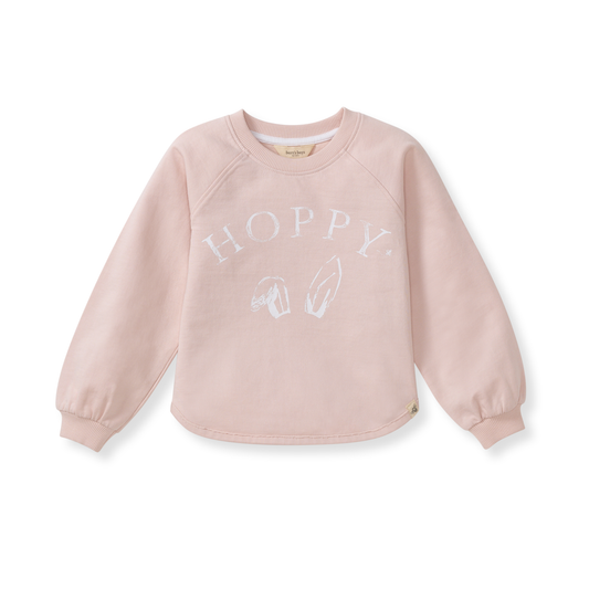 Burt's Bees Baby - Hoppy Pink Organic Cotton Sweatshirt
