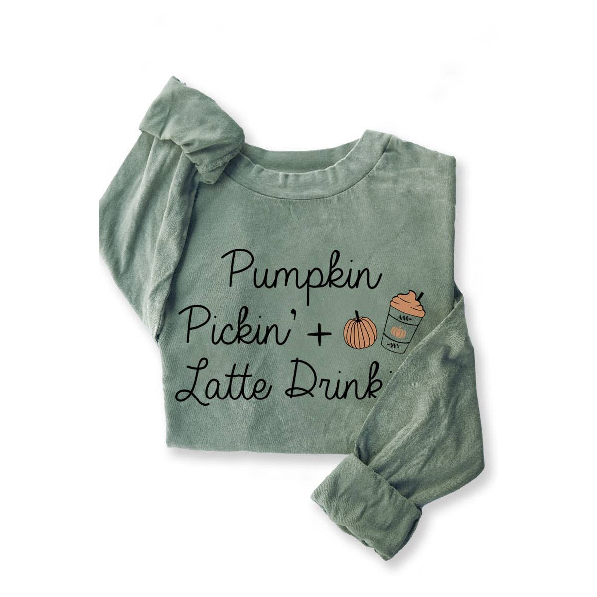 HRTandLUV - PUMPKIN LATTE MINERAL GRAPHIC LS