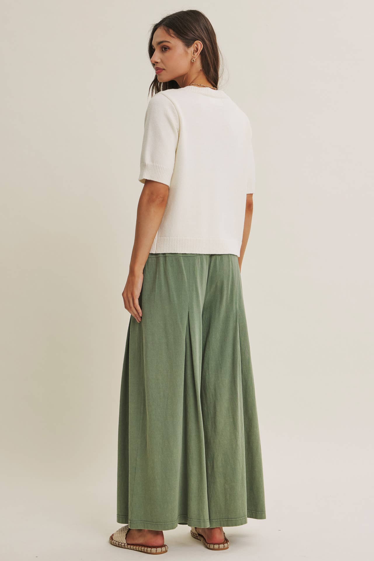 in february - WEEKEND COFFEE MINIMAL SILHOUETTE COTTON CARDIGAN