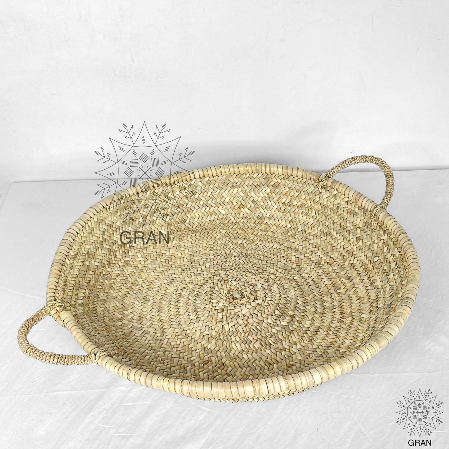 Gran Wholesale - Moroccan Straw Woven Plate, Handcrafted Wicker Plates