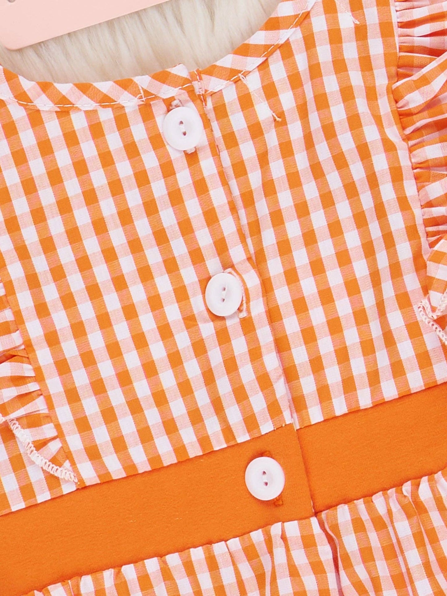 Marie Nicole Clothing - Tennessee Smocked Gingham Bubble Romper