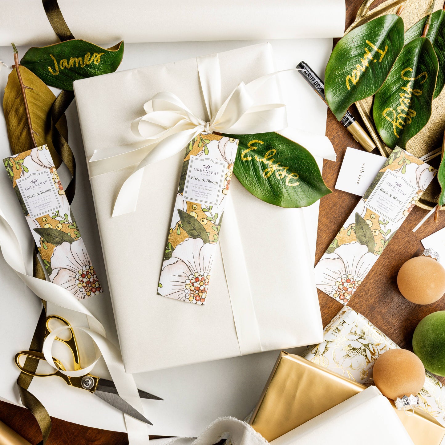 Greenleaf Gifts - Birch & Bloom Slim Sachet 12 Pack
