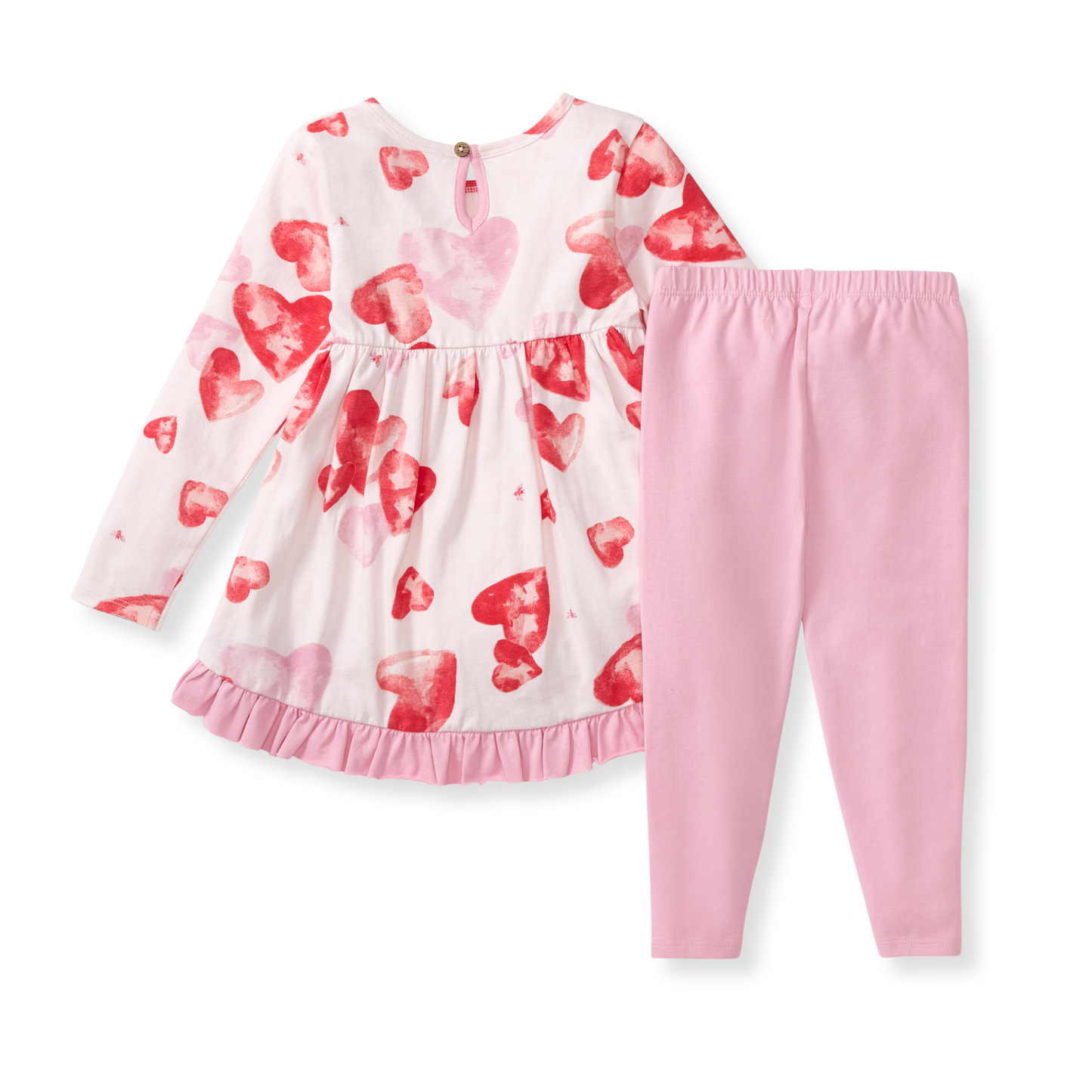 Burt's Bees Baby - I Heart You Tunic & Pants Set
