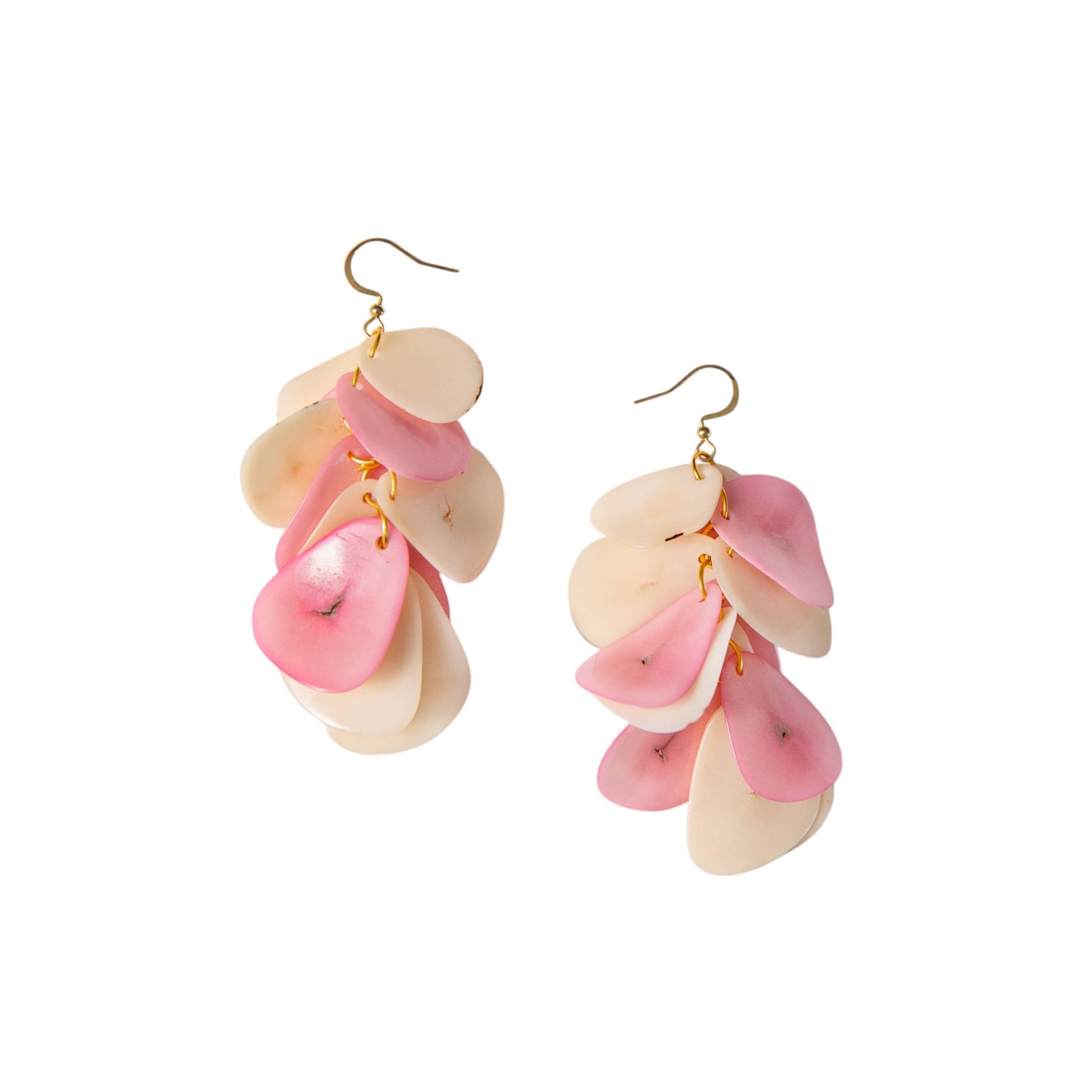 Organic Tagua Jewelry - Bailey Earrings