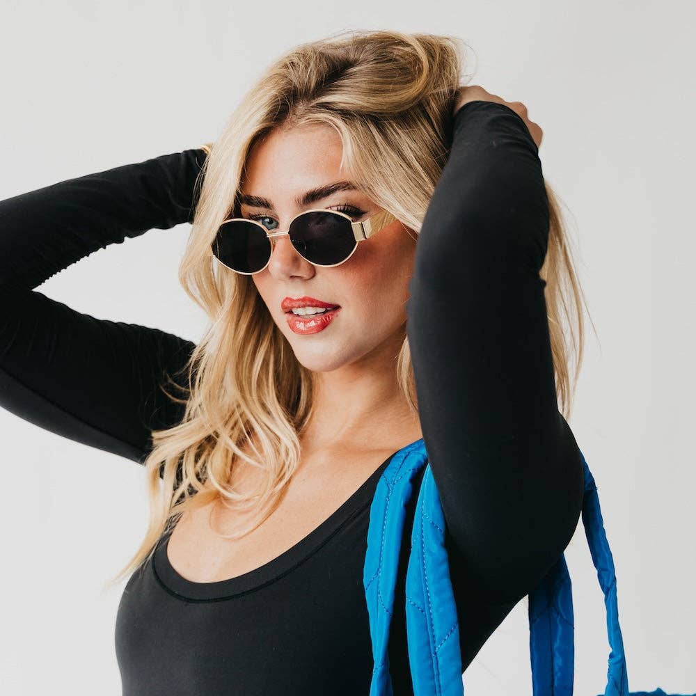 Pretty Simple - Opal Oval Sunglasses