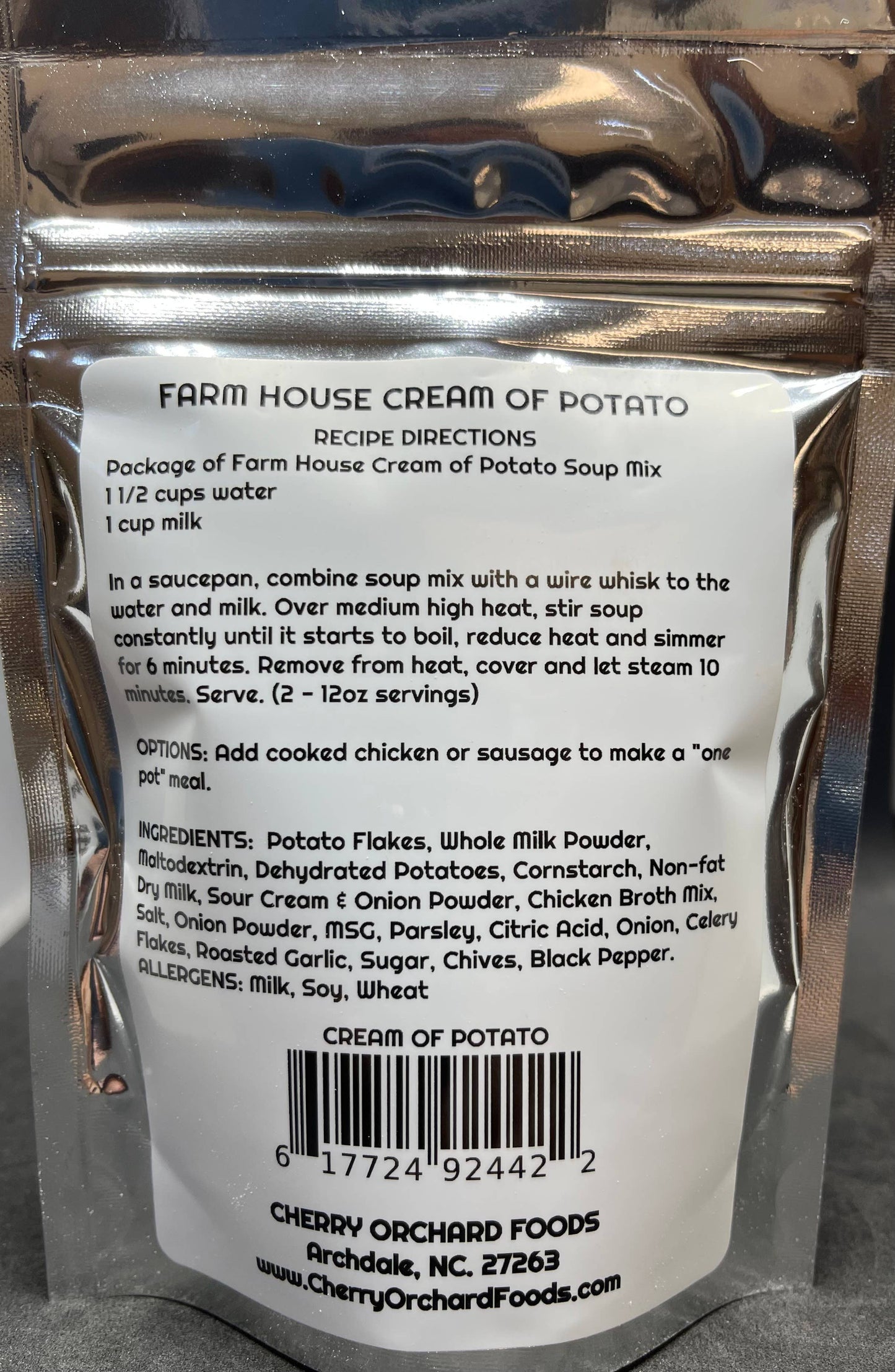 Cherry Orchard Foods - Farm House Country Style Soup "Soup for Two"