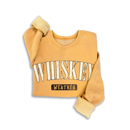 HRTandLUV - WHISKEY WEATHER MINERAL SWEATSHIRTS