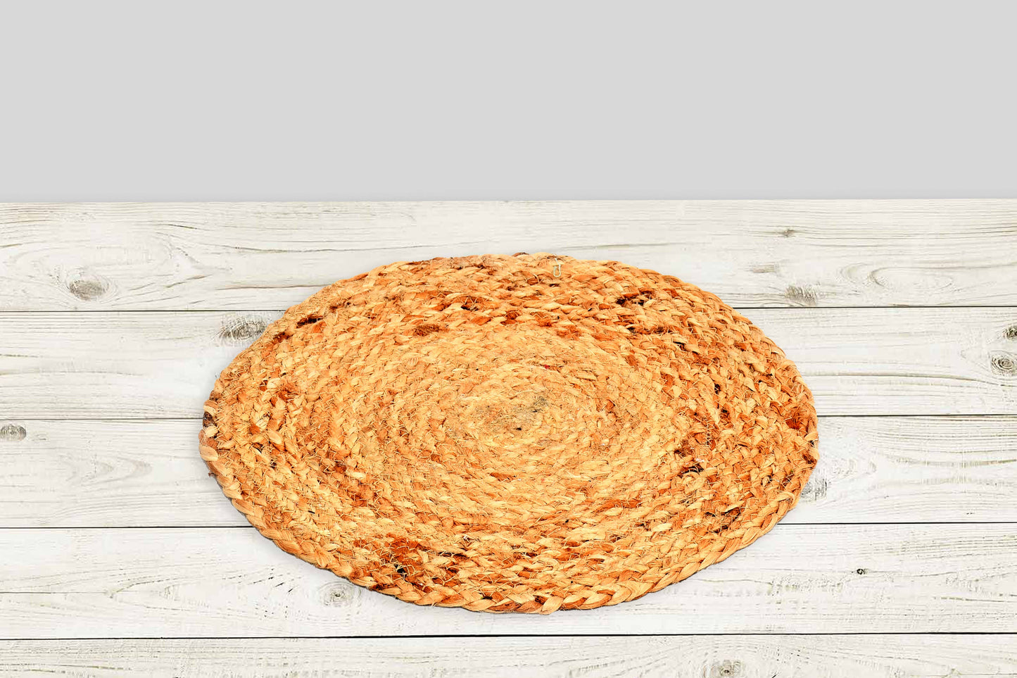India Handicrafts Inc - 14" JUTE ROUND MAT
