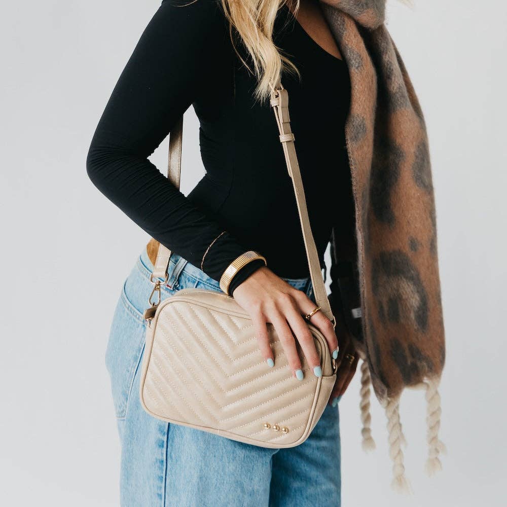 Pretty Simple - Coco Quilted Camera Crossbody Bag