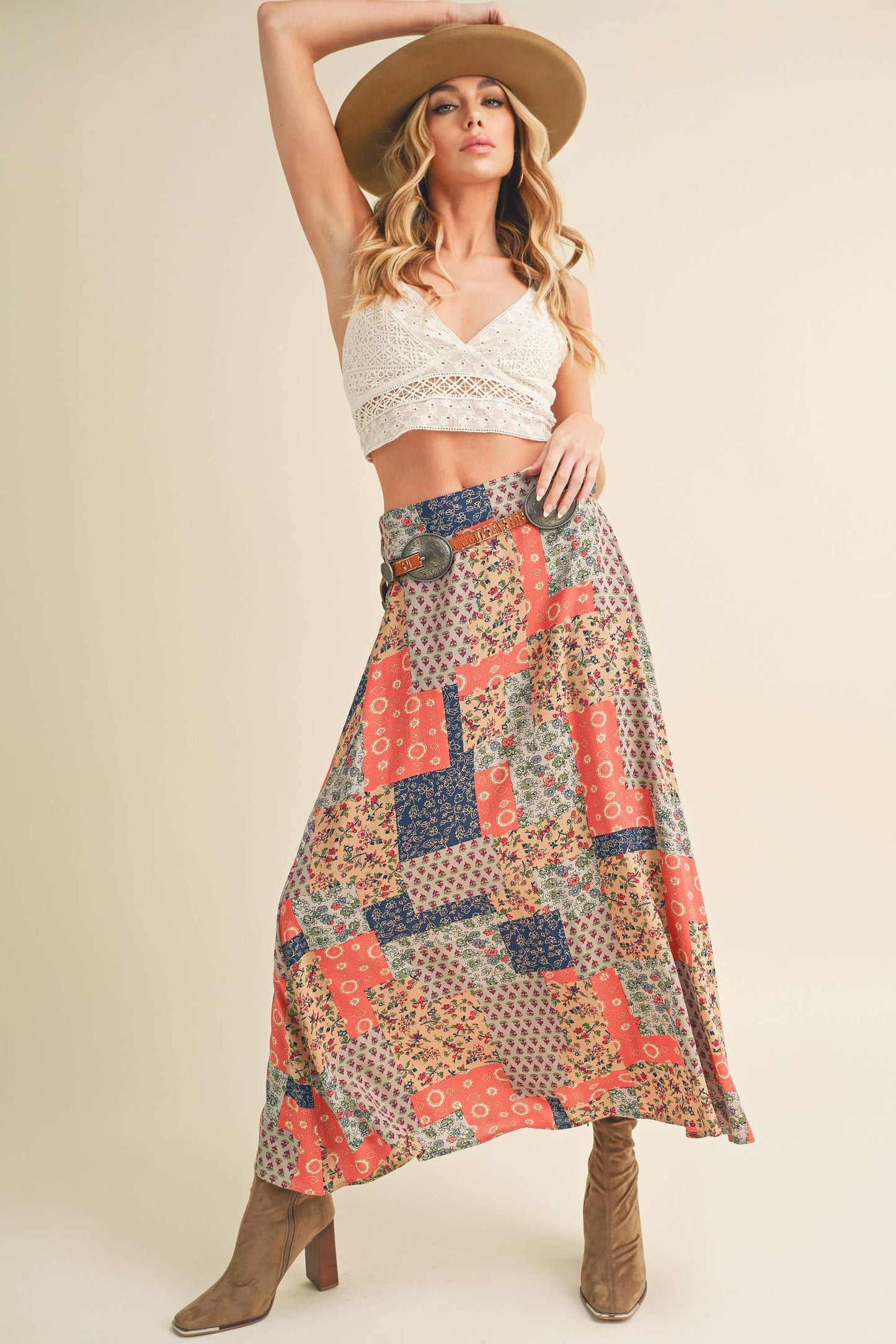 AEMI + CO - 773DN Bradyn Print Skirt 6