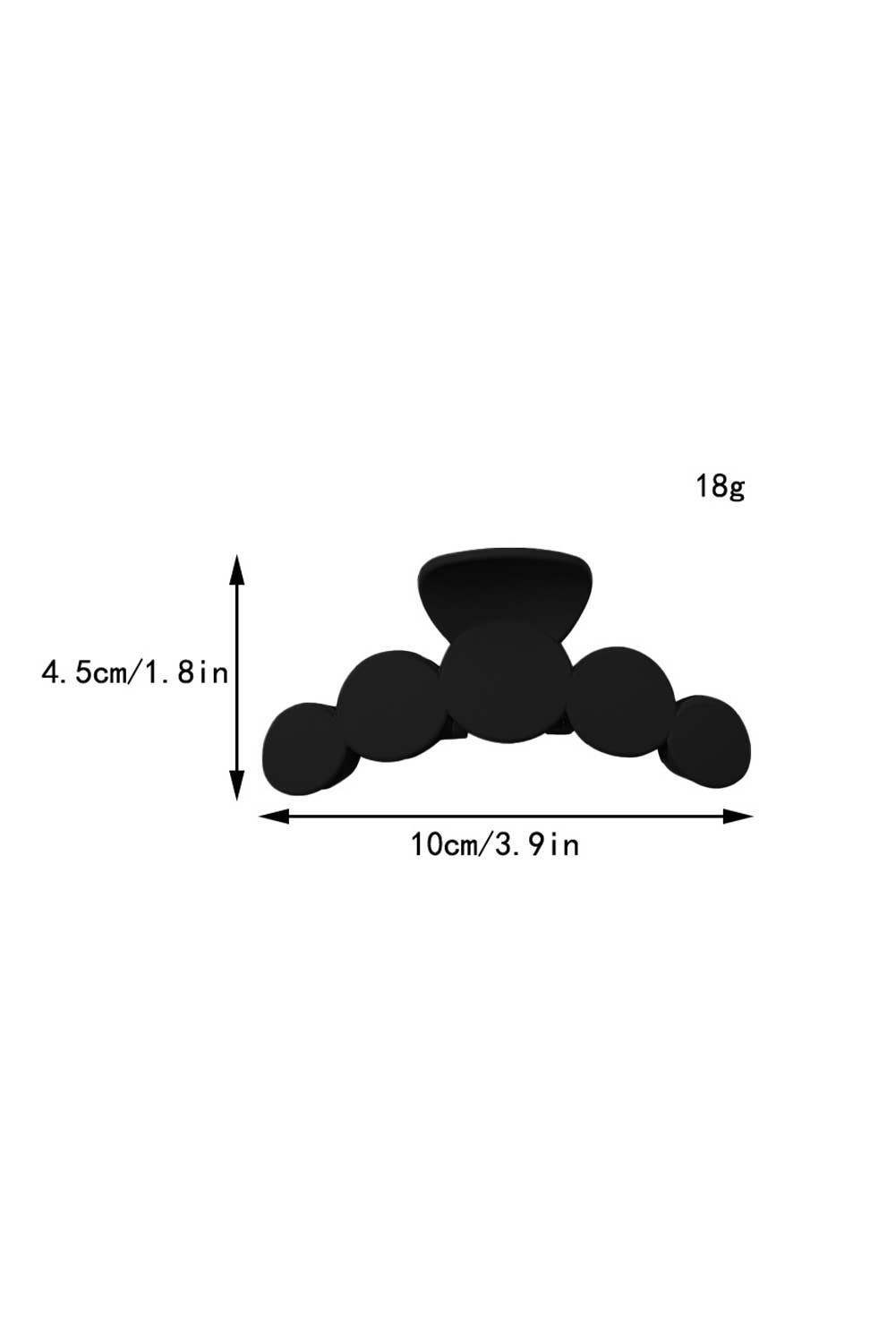 Aapparella - Cute Frosted Hair Claw Clip