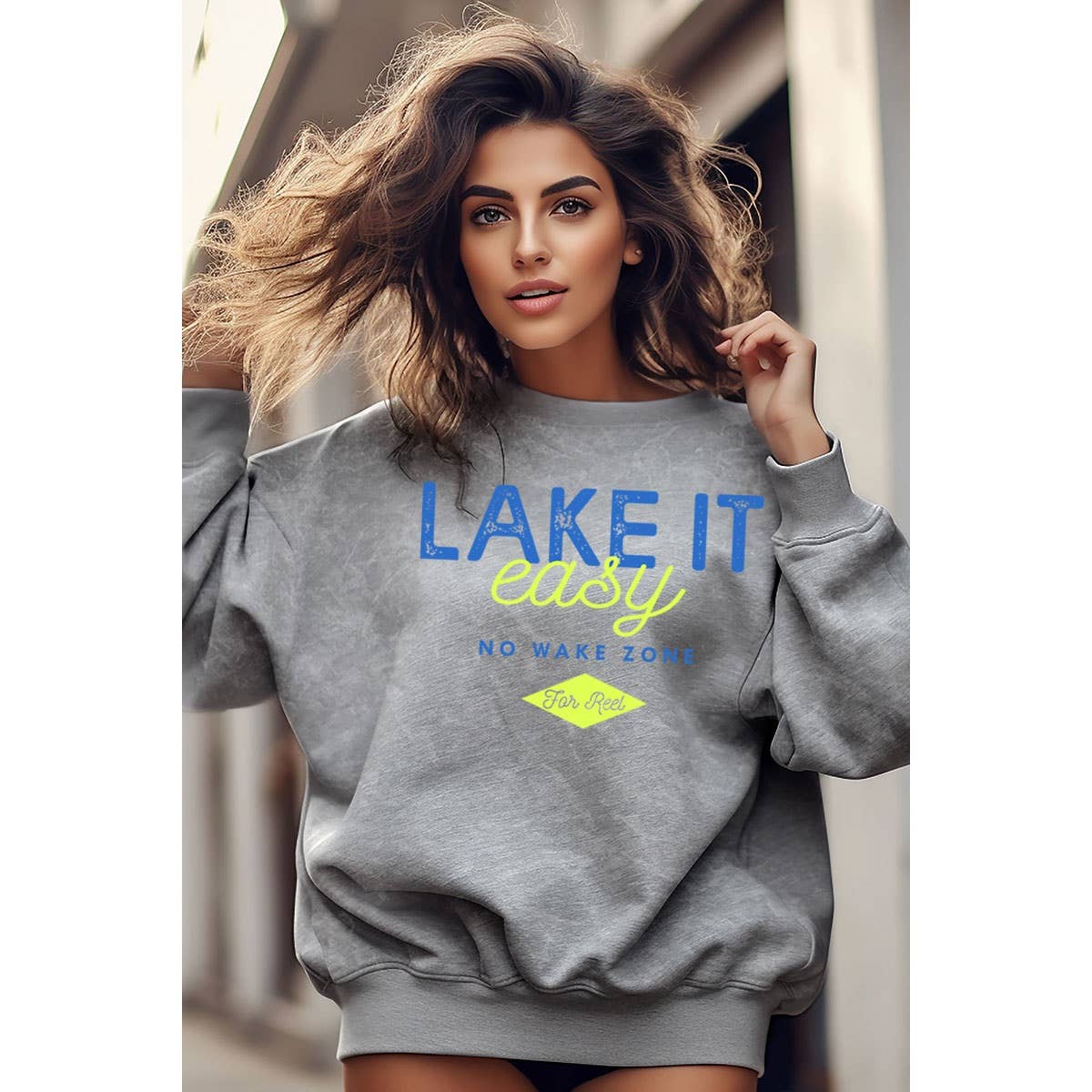 HRTandLUV - LAKE IT EASY MINERAL GRAPHIC SWEATSHIRTS