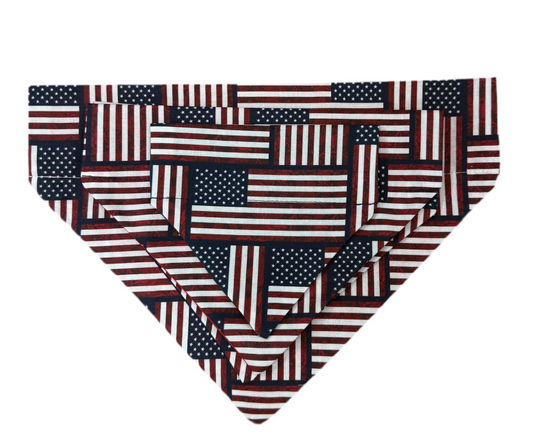 Dog bandana American flag