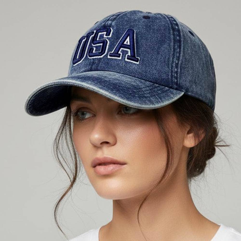 Sensibling Corp. - USA Embroidered Baseball Cap