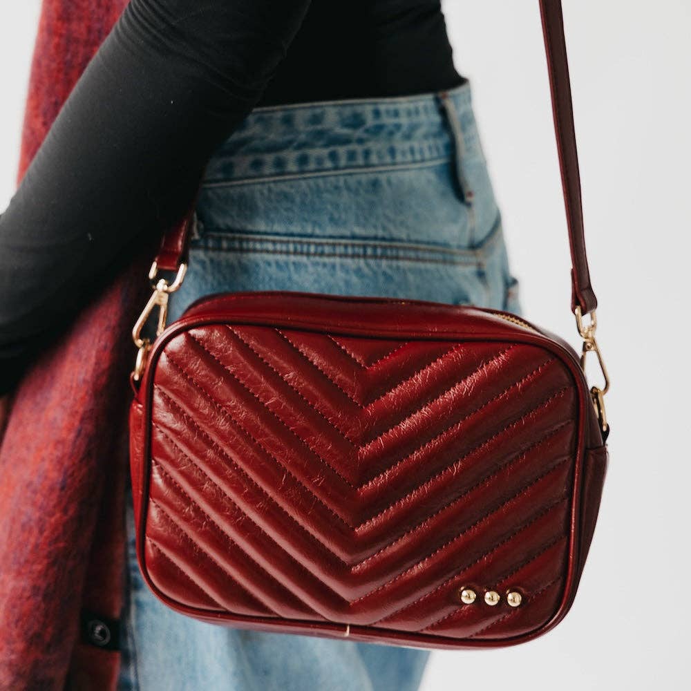 Pretty Simple - Coco Quilted Camera Crossbody Bag