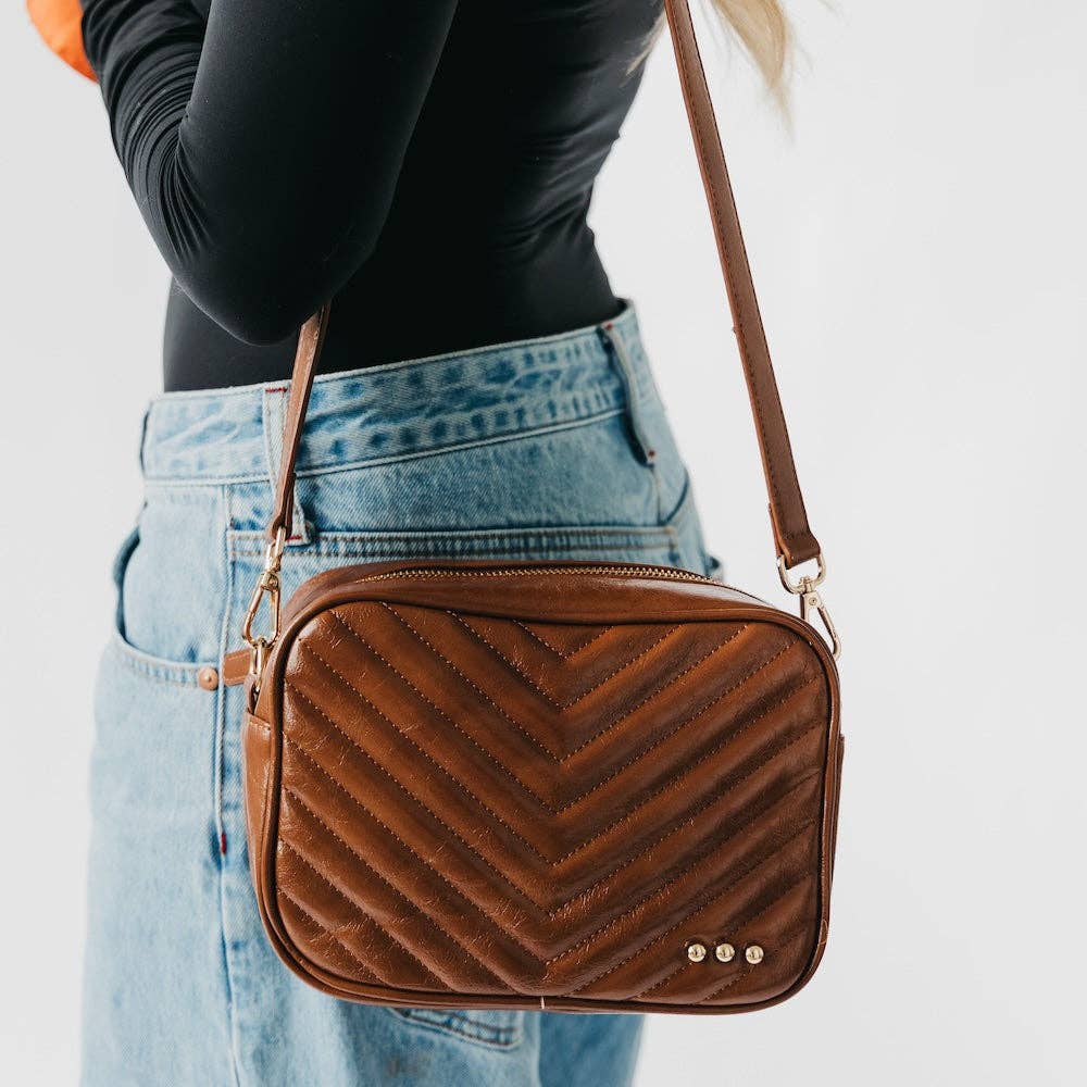 Pretty Simple - Coco Quilted Camera Crossbody Bag