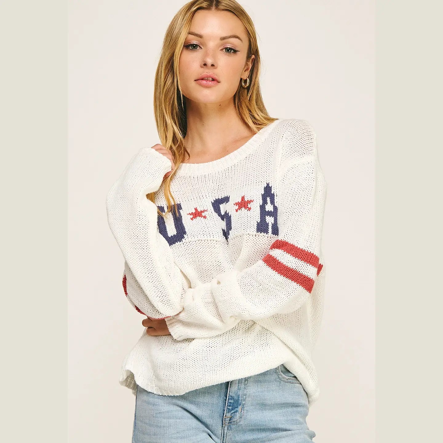 Winslow Collection - AMERICAN PRIDE GRAPHIC SWEATER