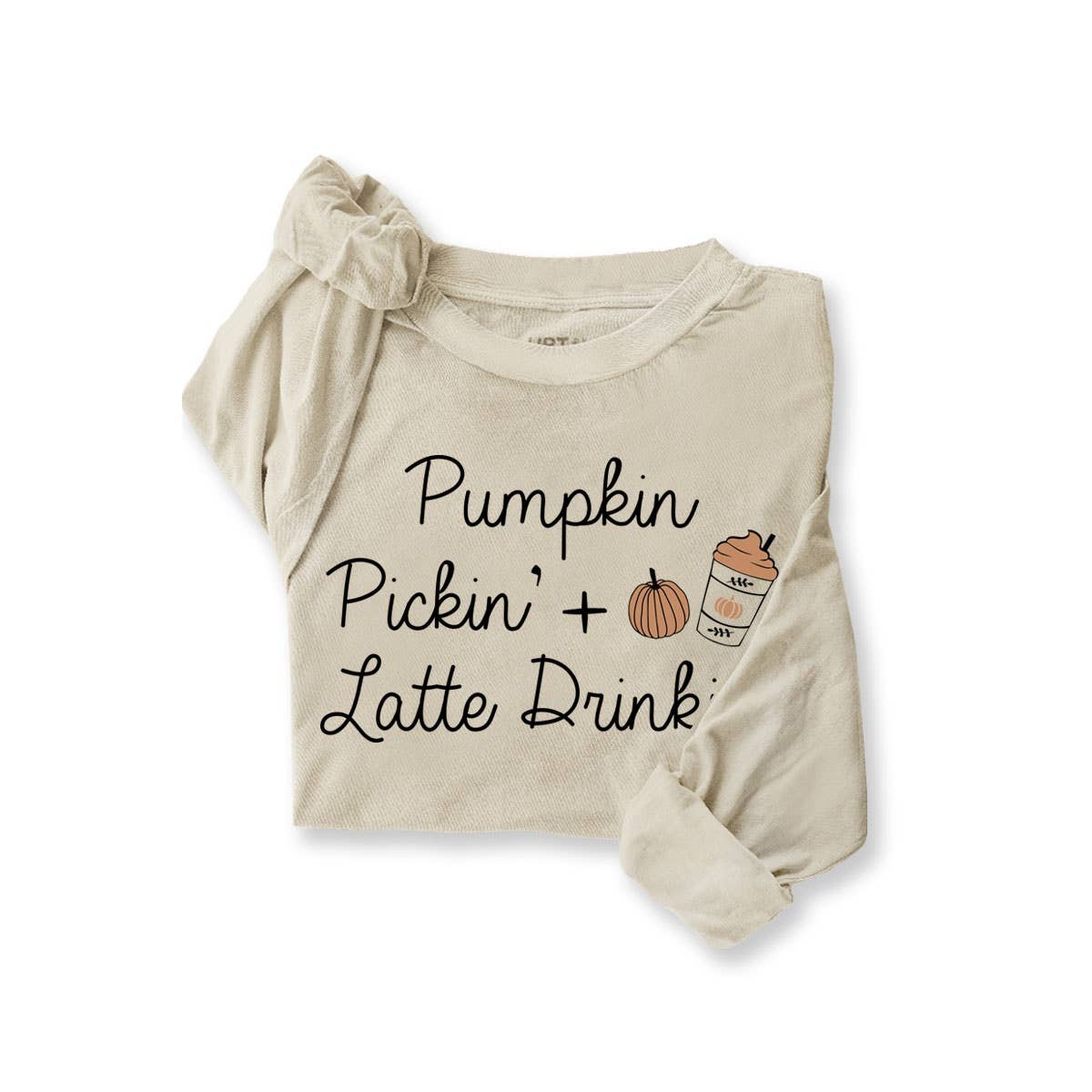HRTandLUV - PUMPKIN LATTE MINERAL GRAPHIC LS